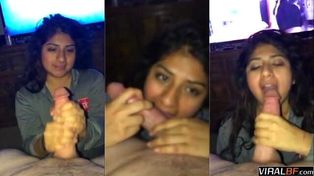 Horny Indian Girlfriend Drinks Boyfriend’s Seed: Intense Ball Licking & Cumshot