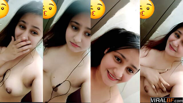 Naughty Indian College Girl Exposes Busty Boobs for Hardcore