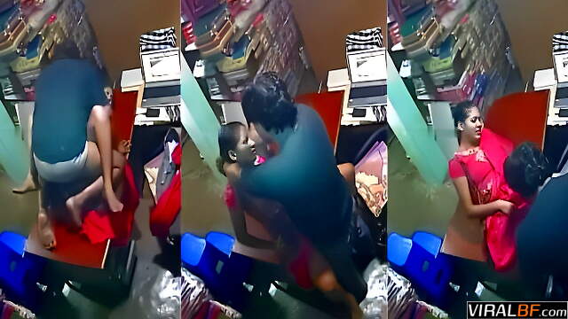 Naughty Teacher Caught Pounding Student in Library